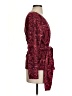Basic Editions 100% Polyester Burgundy Cardigan Size 4 - photo 4