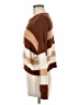 Pink Lily Stripes Brown Pullover Sweater Size M - photo 5