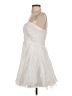 Alyce 100% Polyester White Cocktail Dress Size 2 - photo 5