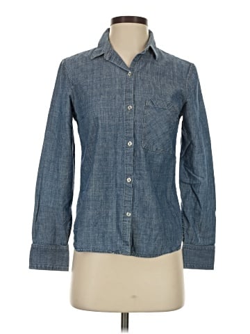 Rag & Bone/JEAN Long Sleeve Button-Down Shirt (view 1)