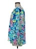 Lilly Pulitzer 100% Silk Blue Long Sleeve Silk Top Size M - photo 5
