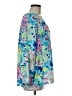Lilly Pulitzer 100% Silk Blue Long Sleeve Silk Top Size M - photo 4
