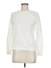 Qualfort 100% Cotton White Pullover Sweater Size M - photo 1