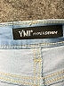 YMI Solid Blue Jeans Size L - photo 7
