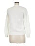 Qualfort 100% Cotton White Pullover Sweater Size M - photo 2
