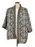 Roz & Ali 100% Polyester Gray Cardigan Size 3X - photo 1