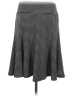 DressBarn Polka Dots Black Casual Skirt Size M - photo 2