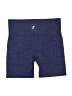 Zyia Active Solid Blue Athletic Shorts Size M - photo 2