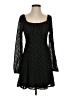 As U Wish Argyle Black Cocktail Dress Size S - photo 1