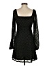 As U Wish Argyle Black Cocktail Dress Size S - photo 2