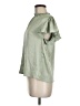 Shein 100% Polyester Green Short Sleeve Turtleneck Size 6 - photo 5