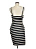 BCBGMAXAZRIA 100% Polyester Stripes Gray Cocktail Dress Size 8 - photo 2