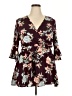 Torrid Burgundy Kimono Size 2X Plus (2) - photo 1