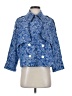 Derek Lam 10 Crosby Paisley Floral Blue Jacket Size S - photo 1