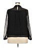 J.Crew Factory Store 100% Polyester Black Long Sleeve Blouse Size XXL - photo 2