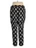 Old Navy 100% Rayon Print Black Casual Pants Size XL - photo 2