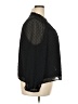 J.Crew Factory Store 100% Polyester Black Long Sleeve Blouse Size XXL - photo 4