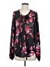 Kirna Zabête at Target 100% Polyester Black Long Sleeve Blouse Size S - photo 1