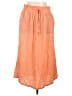 St. John Solid Orange Casual Skirt Size L - photo 1