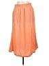 St. John Solid Orange Casual Skirt Size L - photo 2