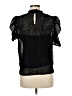Assorted Brands 100% Polyester Black Short Sleeve Blouse Size M - photo 2