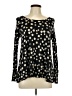 Sweet Claire Black Long Sleeve Top Size L - photo 1