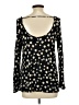 Sweet Claire Black Long Sleeve Top Size L - photo 2