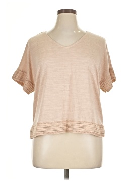 Cable & Gauge Short Sleeve Top