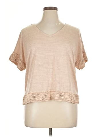 Cable & Gauge Short Sleeve Top (view 1)