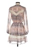 BCBGeneration 100% Polyester Paisley Ivory Cocktail Dress Size XS - photo 2