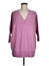 Anthropologie 100% Merino Wool Purple Wool Pullover Sweater Size M - photo 1