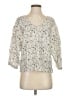 Acote 100% Cotton Ivory 3/4 Sleeve Blouse Size Sm (0) - photo 1