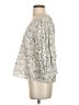 Acote 100% Cotton Ivory 3/4 Sleeve Blouse Size Sm (0) - photo 5