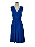 Boston Proper Solid Blue Cocktail Dress Size S - photo 1