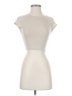 Zara Ivory Short Sleeve Turtleneck Size S - photo 1