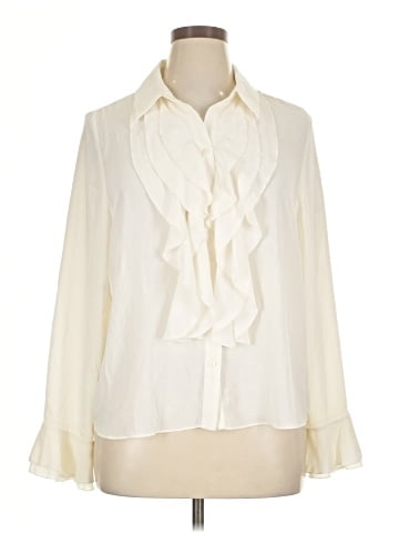 Jaclyn Smith Long Sleeve Blouse (view 1)
