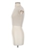 Zara Ivory Short Sleeve Turtleneck Size S - photo 5