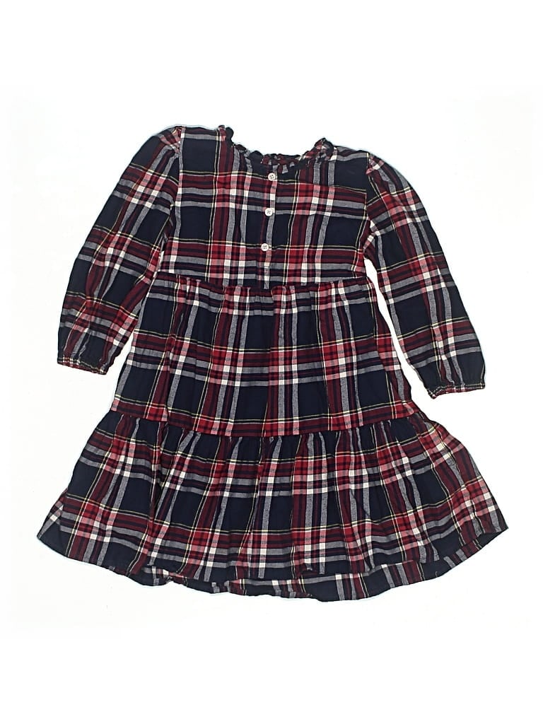 Pre-owned Crewcuts Outlet Kids' Dress In Blue