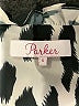 Parker 100% Polyester Animal Print Silver Long Sleeve Blouse Size S - photo 6