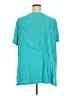 Kim Rogers Teal Short Sleeve Top Size 3X - photo 2
