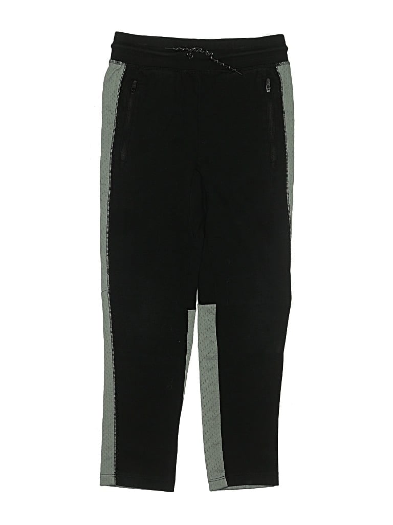 Pre-owned Gap Fit Kids' Active Pants In Black