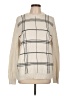 Croft & Barrow 100% Cotton Plaid Ivory Pullover Sweater Size L - photo 1