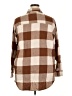 Old Navy 100% Cotton Plaid Brown 3/4 Sleeve Button-Down Shirt Size XXL - photo 2