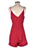 Unbranded 100% Polyester Solid Red Romper Size S - photo 2
