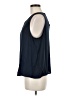 MNG Suit Blue Sleeveless Blouse Size M - photo 5