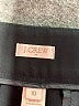J.Crew Factory Store 100% Polyester Solid Black Shorts Size 10 - photo 3