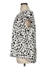 Papermoon Animal Print Silver Short Sleeve Blouse Size 1X - photo 5