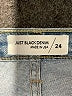 Just Black Blue Jeans Size 24 waist - photo 7