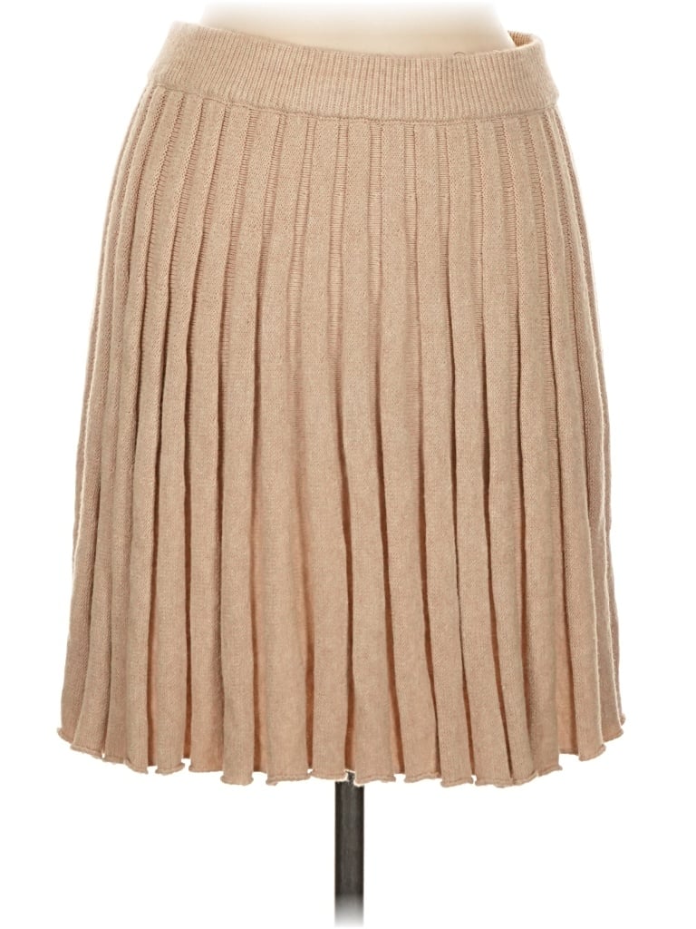 Pre-owned Assorted Brands Casual Skirt In Tan