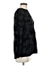 J.Jill Floral Black Pullover Sweater Size M - photo 4